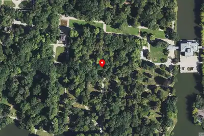 Widok z lotu ptaka: Muzeum Łazienki Królewskie w Warszawie
