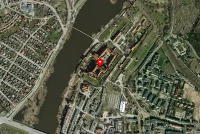Widok z lotu ptaka: Muzeum Zamkowe w Malborku